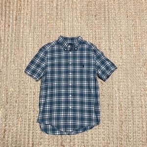 Ralph Lauren Boys short sleeve button shirt size M ( 10-12)